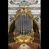 Berlin (Charlottenburg), Schloss Charlottenburg, Eosander-Kapelle, Orgel (Rückpositiv-Prospekt)