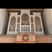 Berlin - Pankow, Alte Pfarrkirche ''Zu den Vier Evangelisten'' (Positiv), Orgelempore
