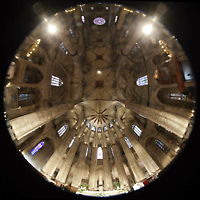 Barcelona, Basílica Santa María del Mar, Gesamter Innenraum