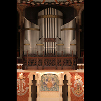 Barcelona, Palau de la Mùsica Catalana, Orgel
