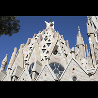 Barcelona, La Sagrada Familia (Krypta-Orgel), Westliche Sakristei