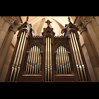Barcelona, La Sagrada Familia (Chororgel), Prospekt der Krypta-Orgel