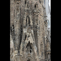 Barcelona, La Sagrada Familia (Krypta-Orgel), Portikus des Glaubens, Maria gewidmet