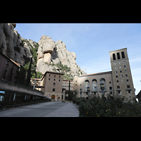 Montserrat, Abadia de Montserrat, Basílica Santa María, Kloster und Basilika