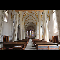 Magdeburg, Kathedrale St. Sebastian (Hauptorgel), Innenraum in Richtung Chor