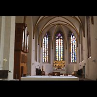 Magdeburg, Kathedrale St. Sebastian (Hauptorgel), Chororgel und Chorraum