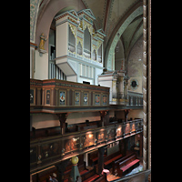 Helmstedt, St. Stephani (Chororgel), Orgelempore seitlich