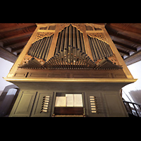 Villa de Arico (Tenerife), San Juan Bautista, Orgel mit Spieltisch und Chamaden