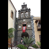 La Orotava, San Agustín, Glockenturm an der Westfassade