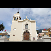 La Orotava (Teneriffa), San Juan Bautista, Westwand mit Turm