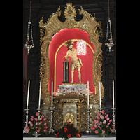 La Orotava (Tenerife), San Juan Bautista (Nebenorgel), Linker Seitenaltar des Heiligen Johannes des Täufers (San Juan Bautista)