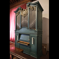 La Orotava (Tenerife), San Juan Bautista (Richborn-Orgel), Barockorgel seitlich