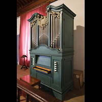 La Orotava (Tenerife), San Juan Bautista (Richborn-Orgel), Barockorgel seitlich
