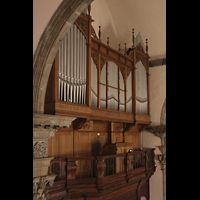 La Orotava, Nuestra Señora de la Conceptión, Seitlicher Blick zur Orgel