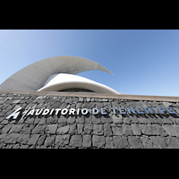 Santa Cruz (Tenerife), Auditorio de Tenerife, Ansicht von Nordosten