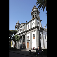 San Cristóbal de La Laguna (Tenerife), Catedral de Nuestra Señora de los Remedios, Ansicht von Südwesten