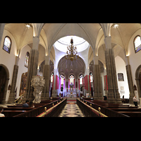 San Cristóbal de La Laguna (Tenerife), Catedral de Nuestra Señora de los Remedios, Innenraum in Richtung Chor