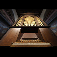 Tacoronte (Teneriffa), Santa Catalina, Orgel perspektivisch