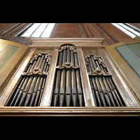 Hannover, Marktkirche St. Georgii et Jacobi (Italienische Orgel), Prospekt perspektivisch
