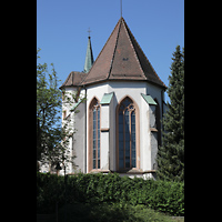 Offenburg - Zell-Weiersbach, St. Philippus zubd Jakobus (Weingartenkirche), Chor von Osten