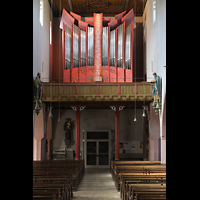 Offenburg - Zell-Weiersbach, St. Philippus zubd Jakobus (Weingartenkirche), Orgelempore