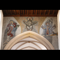 Freiburg, St. Martin, Mosaik über dem Chorraum