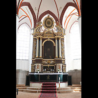 Jüterbog, Nikolaikirche (Chororgel), Hochaltar