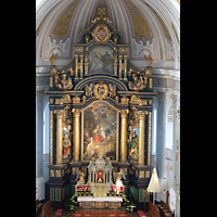 Altötting, Basilika St. Anna (Hauptorgel / Marienorgel), Hochaltar