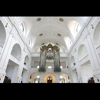 Altötting, Basilika St. Anna (Chororgel), Orgelempore
