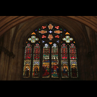 Regensburg, Dom St. Peter, Buntglasfenster im südöstlichen Querhaus