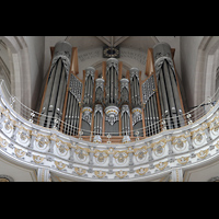 Ingolstadt, Liebfrauenmünster (Truhenorgel), Orgelempore