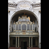 Stockholm, Hedvig Eleonora kyrka (Hauptorgel), Orgelempore