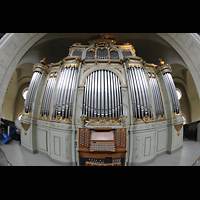 Stockholm, Hedvig Eleonora kyrka, Orgel mit Spieltisch