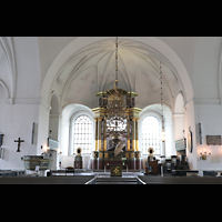 Stockholm, Katarina Kyrka, Innenraum in Richtung Chor