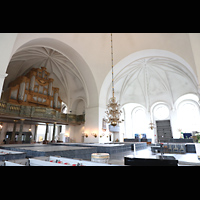 Stockholm, Katarina Kyrka, Orgelempore und Vierung