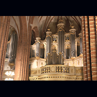 Stockholm, Domkyrka (S:t Nicolai kyrka, Storkyrkan), Orgel seitlich