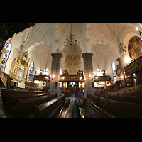 Stockholm, Deutsche St. Gertruds-Kirche (Düben-Orgel), Düben-Orgel und Juno-Orgel
