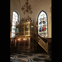 Stockholm, Deutsche St. Gertruds-Kirche (Juno-Orgel), Königliche Empore