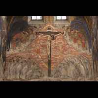 Stockholm, Engelbrektskyrkan, Fresken im Chor