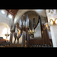 Stockholm, Engelbrektskyrkan, Orgel seitlich