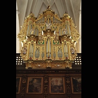 Stockholm, Deutsche St. Gertruds-Kirche (Düben-Orgel), Düben-Orgel perspektivisch