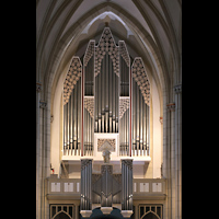 Viersen, St. Cornelius und Peter, Orgel (beleuchtet)