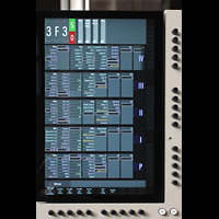 Kln, Jesuitenkirche / Kunst-Station St. Peter, Touchscreen mit Register-Buttons und Sonderfunktionen des SINUA-Systems