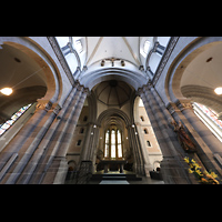 Köln (Cologne), St. Andreas Dominikaner, Chor und Querhaus mit Blick in die Vierungskuppel