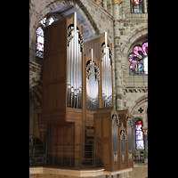 Köln, Basilika St. Gereon (Kryptaorgel), Orgel seitlich