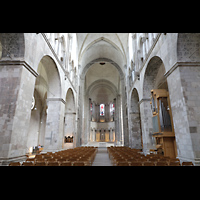 Köln, Groß St. Martin, Hauptschiff in Richtung Chor