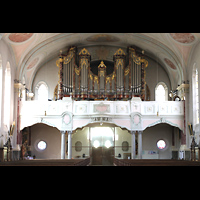 Regensburg, St. Josef, Orgelempore