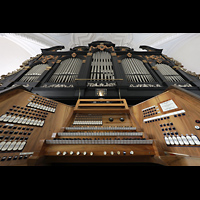 Passau, Stadtpfarrkirche St. Paul, orgel mit Spieltisch