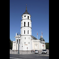 Vilnius, Arkikatedra (Kathedrale), Frei stehender Glockenturm (ursprnglich ein Verteidigungsturm der Unteren Burg)