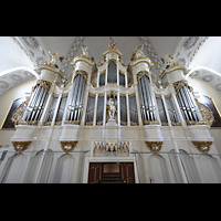 Vilnius, Arkikatedra (Kathedrale), Spieltisch und Orgel